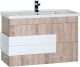 Тумба под раковину Aquanet Мадейра 183072 100 см дуб кантри