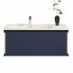 Тумба с раковиной Black&White Universe 945800 80 см синий