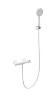 Смеситель для душа Wonzon & Woghand INN 5 WW-B2005-A-MW с термостатом белый матовый