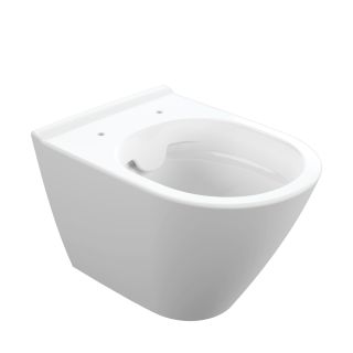 Унитаз  Cersanit CITY OVAL CLEAN ON DPL EO SLIM A63114