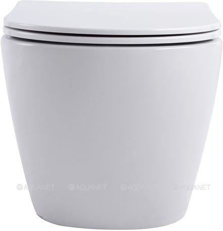 Унитаз подвесной Aquanet Rimless Cetus W Short LX-1900 249710 белый