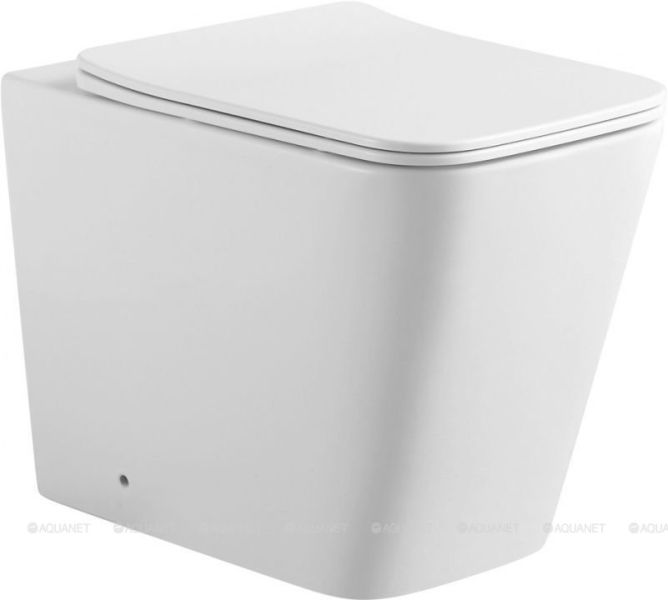 Унитаз приставной Aquanet Rimless Tavr 2.0 F LX-1908 243544 белый
