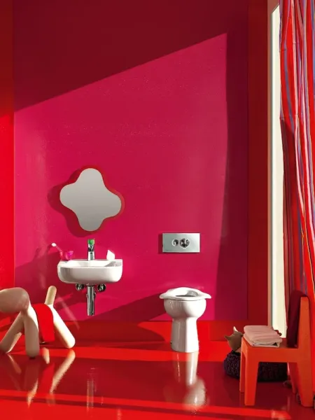 Унитаз приставной Laufen Florakids 8.2203.6.000.027.1 детский без сиденья