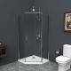 Душевой уголок BelBagno Uno 100см хром UNO-195-P-1-100-C-Cr