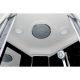Душевая кабина Deto BМ4590 с гидромассажем BLACK 90х90х220 см