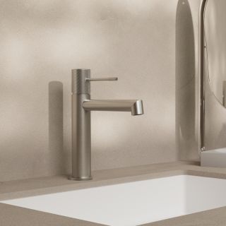 Смеситель для раковины Vincea Desire VBF-1D1BN однорычажный, брашированный никель