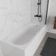 Ванна акриловая Vincea VBT-2B170-LG с ножками 1700*700*480, пристенная, цвет белый