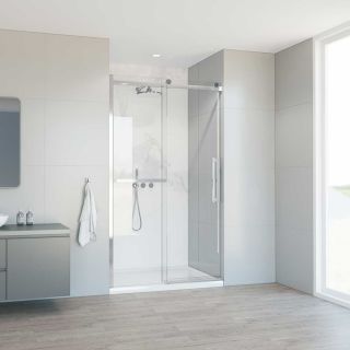 Душевая дверь Vincea Сomo Soft VDS-1CS120CL, 1200, хром, стекло прозрачное