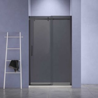 Душевая дверь Vincea Como-N VDS-4CN160CGB, 1600, черный, стекло тонированное