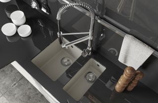 Кухонная мойка Florentina Вега 335/160 песочный