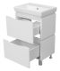 Напольная тумба под раковину Misty Венера 55см белый