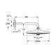 Верхний душ GROHE Euphoria SmartControl 26458000 хром