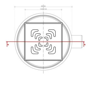 Душевой трап Confluo Standard Square 2
