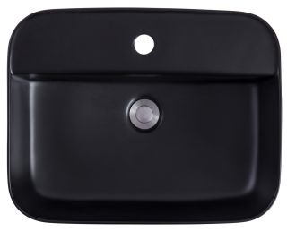 Накладная раковина Avimano Vision 1245122 50см чёрный матовый