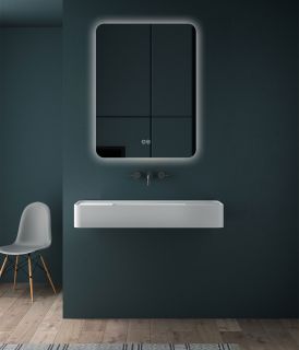 Зеркало Vincea LED VLM-3BE5008-2 500х800 c сенсорным выключателем и диммером, антизапотевание