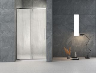 Душевая дверь Veconi Vianno VN-34R, 1200x1950,хром, стекло  дождь