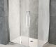 Душевой уголок Veconi Rovigo RV-034R, 1000х700х1950, хром, стекло дождь
