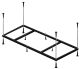 Каркас для ванны VagnerPlast VPK15070 150x70см