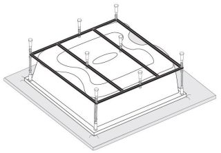 Каркас для ванны VagnerPlast Helios 194  VPK194170