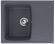 Кухонная мойка Ulgran Classic U-201-343 антрацит