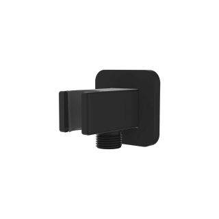 Держатель ручного душа Vincea VSC-32MB с подводом воды, черный