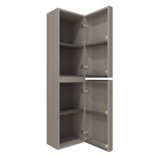 Шкаф Vincea Alto VSC-4A150MG-R подвесной, левый, 1500*404*350, светло-серый матовый