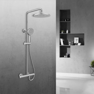 Душевая система Vincea Esse VSFS-1E0TCH термостатическая хром