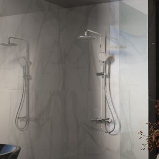 Душевая стойка Vincea Rondo VSFS-1R1CH, хром