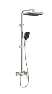 Душевая стойка Vincea Dice VSFS-4C12BN, брашированный никель