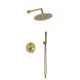 Душевой комплект Vincea Desire VSFW-1D1BG встраиваемый 2 режима брашированное золото