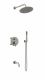 Душевой комплект Vincea Villa VSFW-1VL3BN встраиваемый, трехрежимный, брашированный никель