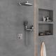 Душевой комплект Vincea VSFW-4211RCH встраиваемый, двухрежимный, хром