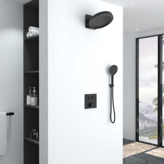 Душевой комплект Vincea VSFW-421I3MB встраиваемый, двухрежимный, черный