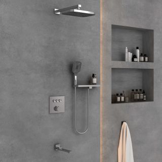 Душевой комплект Vincea VSFW-4311RCH встраиваемый, трехрежимный, хром