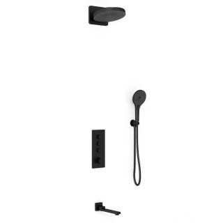 Душевой комплект Vincea VSFW-433TI1MB встраиваемый, термостатический, трехрежимный, черный