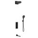 Душевой комплект Vincea VSFW-433TI1MB встраиваемый, термостатический, трехрежимный, черный