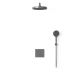 Душевой комплект Vincea VSFW-4I212GM встраиваемый, двухрежимный, вороненая сталь