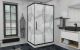 Душевой уголок AvaCan FB 160-180 + SB 100 MT чёрный
