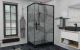 Душевой уголок AvaCan FB 140-160 + SB 90 чёрный