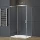 Душевой уголок Vincea Soft 2 VSR-3SO29013CL, 1300*900, хром, стекло прозрачное