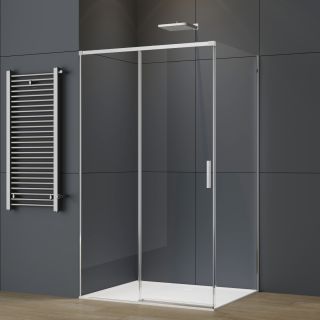 Душевой уголок Vincea Soft 2 VSR-3SO29014CL, 1400*900, хром, стекло прозрачное