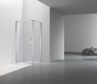 Душевой уголок Vincea Slim 8mm VSR-4SLP9010CL, 1000*900, хром, стекло прозрачное