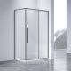 Душевой уголок Vincea Slim-N VSR-4SN8012CLGM, 1200*800, вороненая сталь, стекло прозрачное