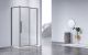Душевой уголок Vincea Slim-N VSR-4SN8014CLB, 1400*800, черный, стекло прозрачное