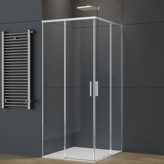 Душевой уголок Vincea Soft 2 VSS-3SO2900CL, 900*900, хром, стекло прозрачное