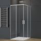 Душевой уголок Vincea Soft 2 VSS-3SO2900CL, 900*900, хром, стекло прозрачное