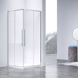 Душевой уголок Vincea Slim-N VSS-4SN9010CL, 1000*900, хром, стекло прозрачное