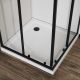Душевой уголок Vincea City 100x 80 см VSS-5CT8010CLB