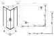 Душевой уголок Vincea Ultima VSS-7UL9010CL, 900*1000, хром, стекло прозрачное