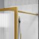 Душевая перегородка Vincea Walk-In HP Art VSW-1HP120FLBG, 1200*2000, брашированное золото, стекло рифленое